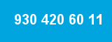 930 420 60 11 930 420 60 11